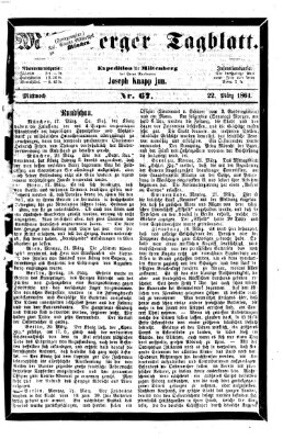 Miltenberger Tagblatt Dienstag 22. März 1864
