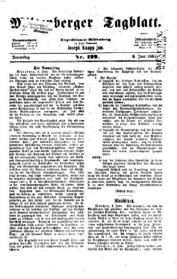 Miltenberger Tagblatt Donnerstag 9. Juni 1864