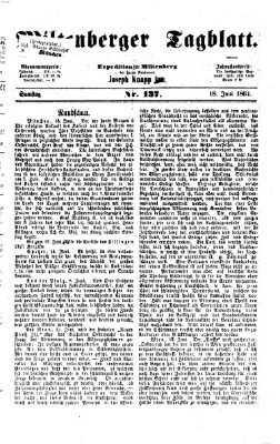 Miltenberger Tagblatt Samstag 18. Juni 1864