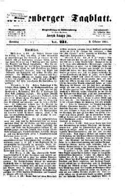 Miltenberger Tagblatt Sonntag 9. Oktober 1864