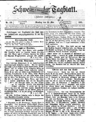 Schweinfurter Tagblatt Dienstag 30. Mai 1865