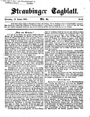 Straubinger Tagblatt Dienstag 12. Januar 1864