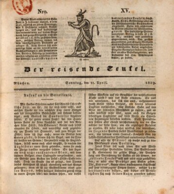 Der reisende Teufel (Der Hofnarr) Sonntag 12. April 1829