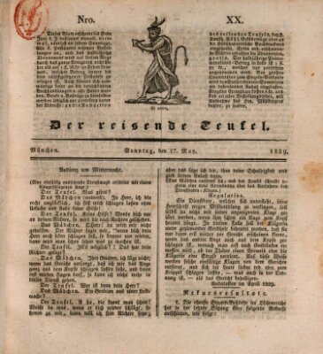 Der reisende Teufel (Der Hofnarr) Sonntag 17. Mai 1829