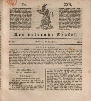 Der reisende Teufel (Der Hofnarr) Sonntag 28. Juni 1829