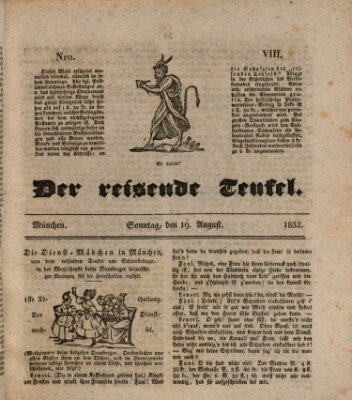 Der reisende Teufel (Der Hofnarr) Sonntag 19. August 1832