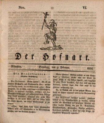 Der Hofnarr Sonntag 9. Februar 1834