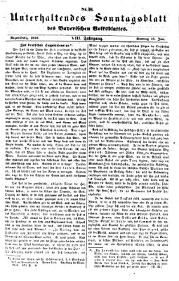 Bayerisches Volksblatt (Regensburger Morgenblatt) Sonntag 26. Juni 1859
