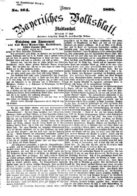 Neues bayerisches Volksblatt Mittwoch 17. Juni 1868