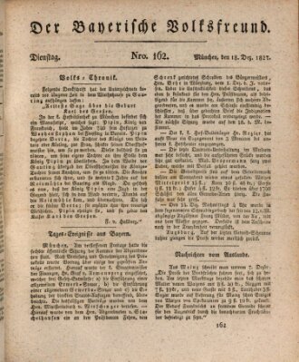 Der bayerische Volksfreund Dienstag 18. Dezember 1827