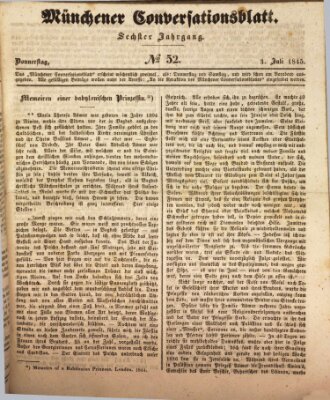 Der bayerische Volksfreund Donnerstag 3. Juli 1845