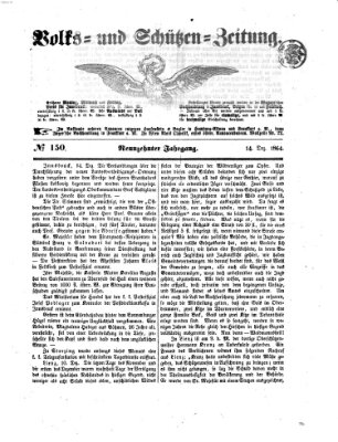 Volks- und Schützenzeitung Mittwoch 14. Dezember 1864