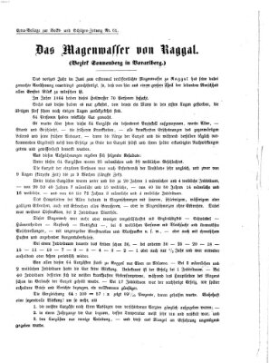 Volks- und Schützenzeitung Montag 22. Mai 1865