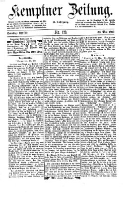 Kemptner Zeitung Sonntag 30. Mai 1869