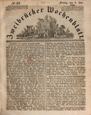 Zweibrücker Wochenblatt Freitag 9. Mai 1834