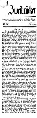Zweibrücker Wochenblatt Dienstag 4. August 1857