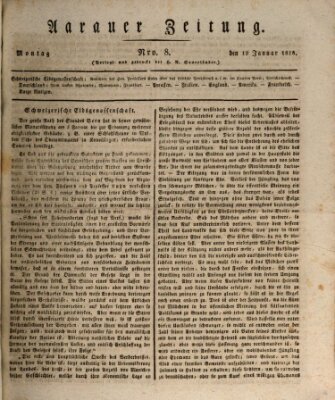 Aarauer Zeitung Montag 19. Januar 1818