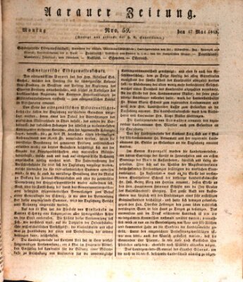 Aarauer Zeitung Montag 17. Mai 1819
