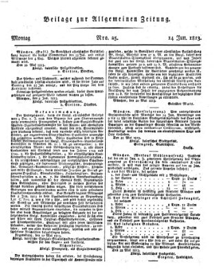 Allgemeine Zeitung Montag 14. Juni 1813