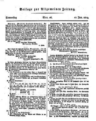 Allgemeine Zeitung Donnerstag 17. Juni 1813