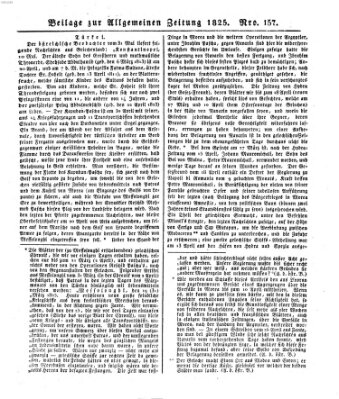 Allgemeine Zeitung Montag 6. Juni 1825