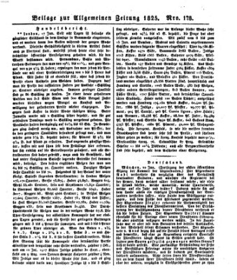 Allgemeine Zeitung Montag 27. Juni 1825