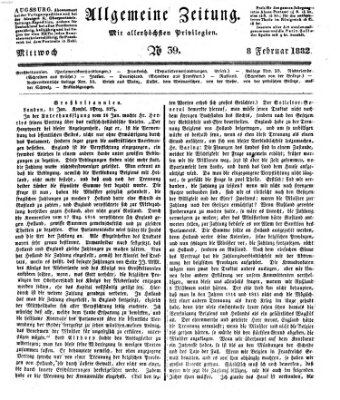 Allgemeine Zeitung Mittwoch 8. Februar 1832