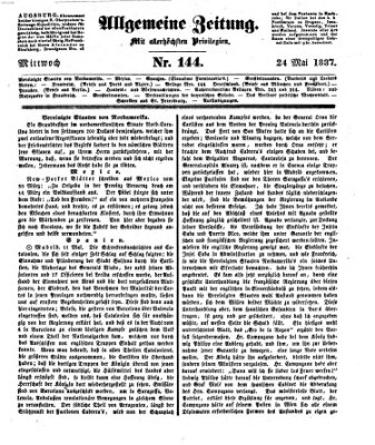 Allgemeine Zeitung Mittwoch 24. Mai 1837