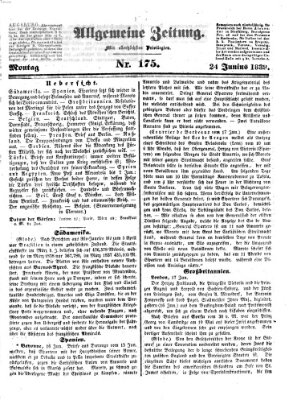 Allgemeine Zeitung Montag 24. Juni 1839