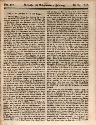Allgemeine Zeitung Dienstag 10. Mai 1842