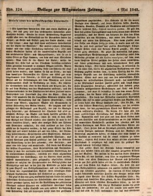 Allgemeine Zeitung Donnerstag 4. Mai 1843
