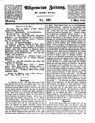 Allgemeine Zeitung Montag 6. Mai 1844