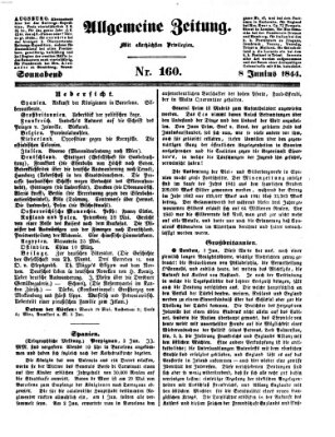 Allgemeine Zeitung Samstag 8. Juni 1844