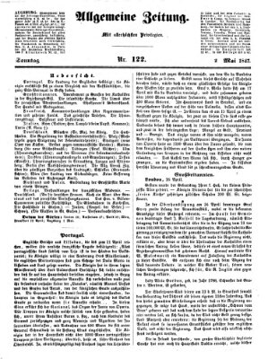 Allgemeine Zeitung Sonntag 2. Mai 1847
