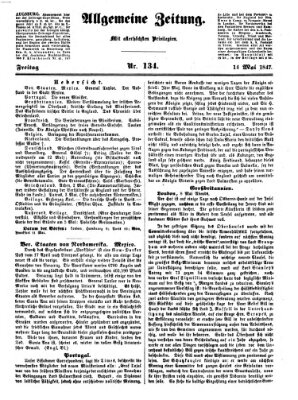 Allgemeine Zeitung Freitag 14. Mai 1847