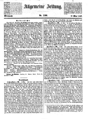 Allgemeine Zeitung Mittwoch 16. Mai 1849