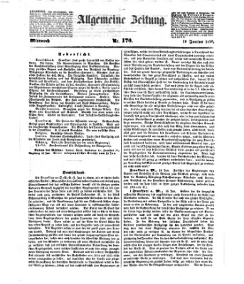 Allgemeine Zeitung Mittwoch 19. Juni 1850
