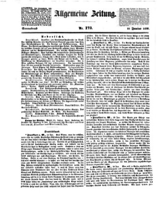 Allgemeine Zeitung Samstag 22. Juni 1850