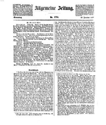 Allgemeine Zeitung Sonntag 23. Juni 1850