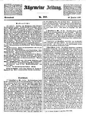 Allgemeine Zeitung Samstag 29. Juni 1850