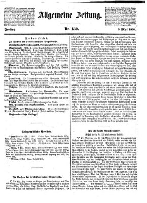 Allgemeine Zeitung Freitag 9. Mai 1856
