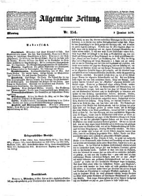 Allgemeine Zeitung Montag 2. Juni 1856