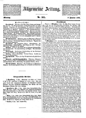 Allgemeine Zeitung Montag 9. Juni 1856