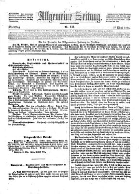Allgemeine Zeitung Dienstag 17. Mai 1864