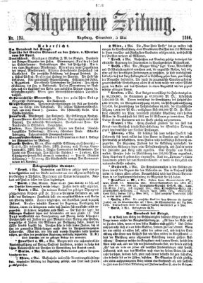 Allgemeine Zeitung Samstag 5. Mai 1866