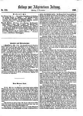 Allgemeine Zeitung Freitag 9. November 1866