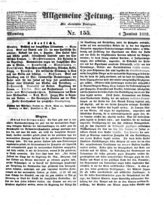 Allgemeine Zeitung Montag 4. Juni 1838