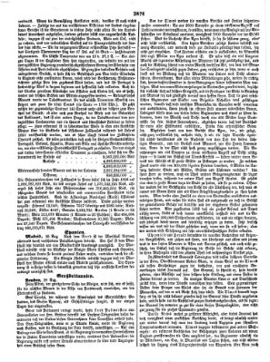 Allgemeine Zeitung Montag 31. August 1857