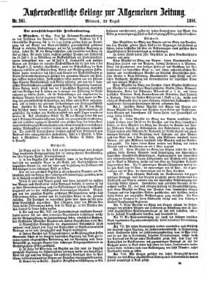 Allgemeine Zeitung Mittwoch 29. August 1866