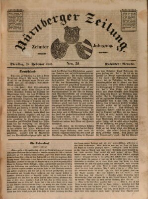 Nürnberger Zeitung (Fränkischer Kurier)